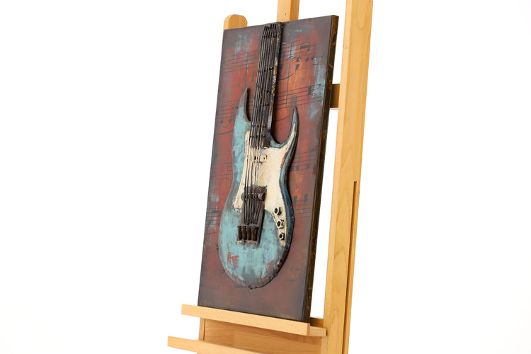 3D Design - Blue Guitar